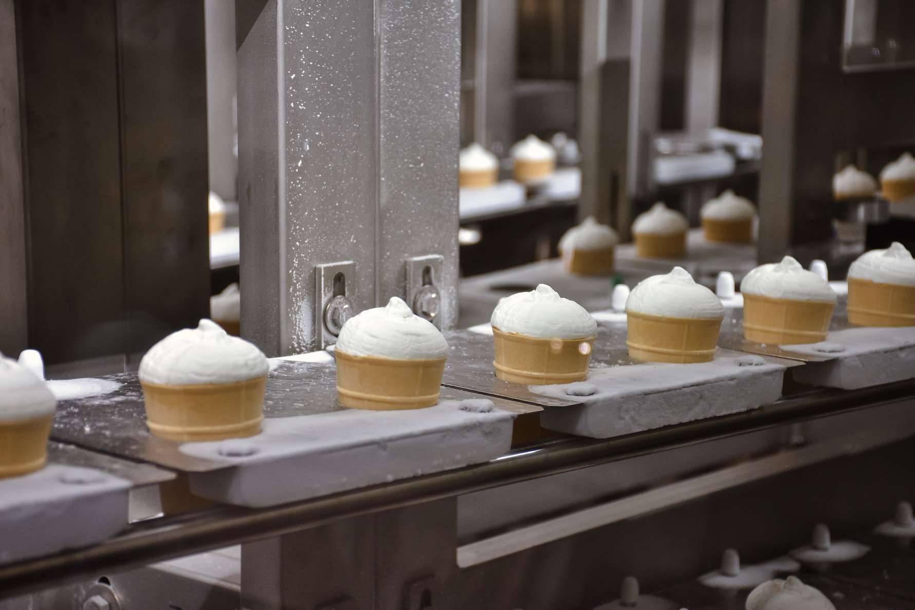 lean manufacturing in an ice cream factory