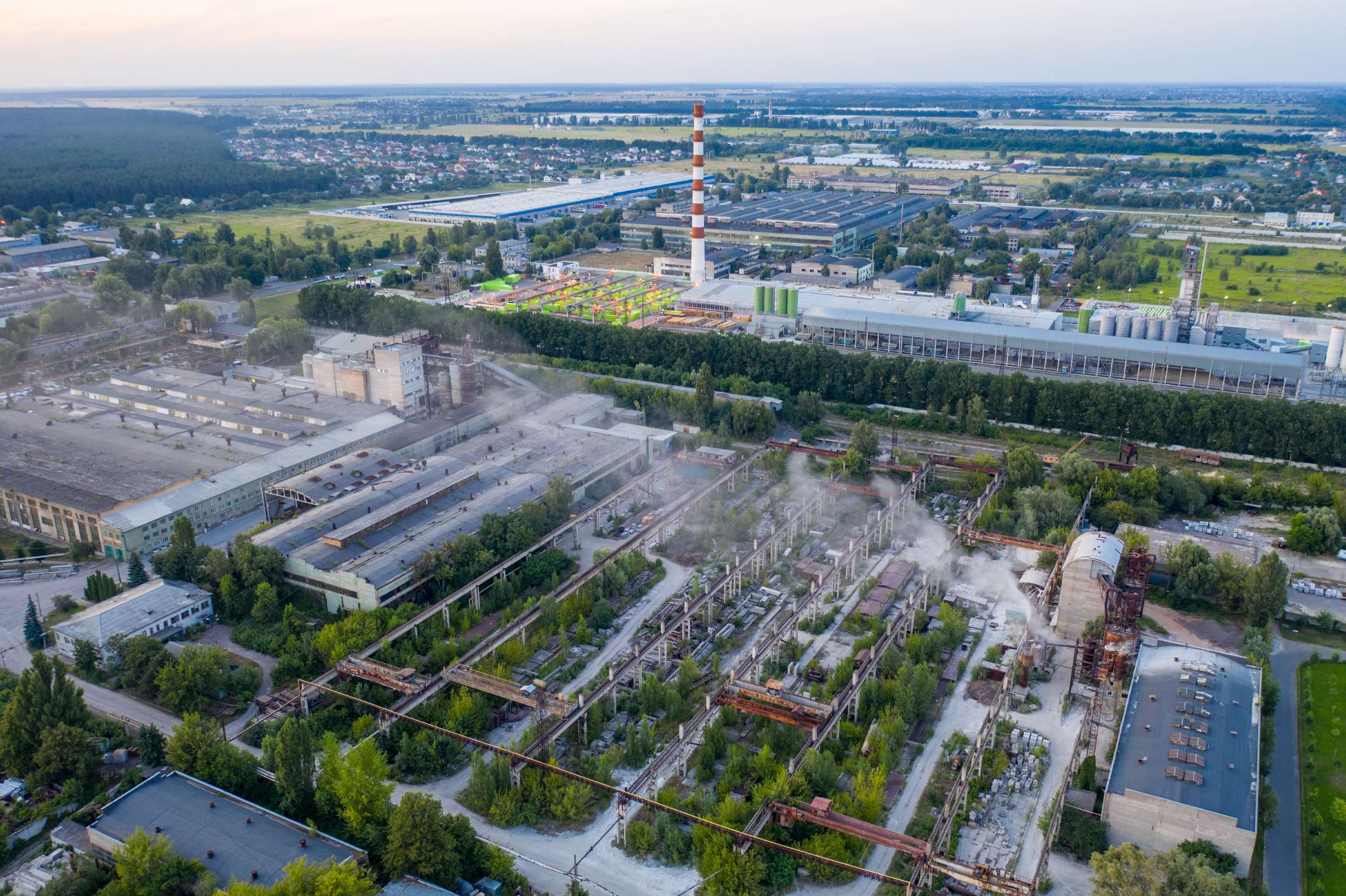 Industrial production site.