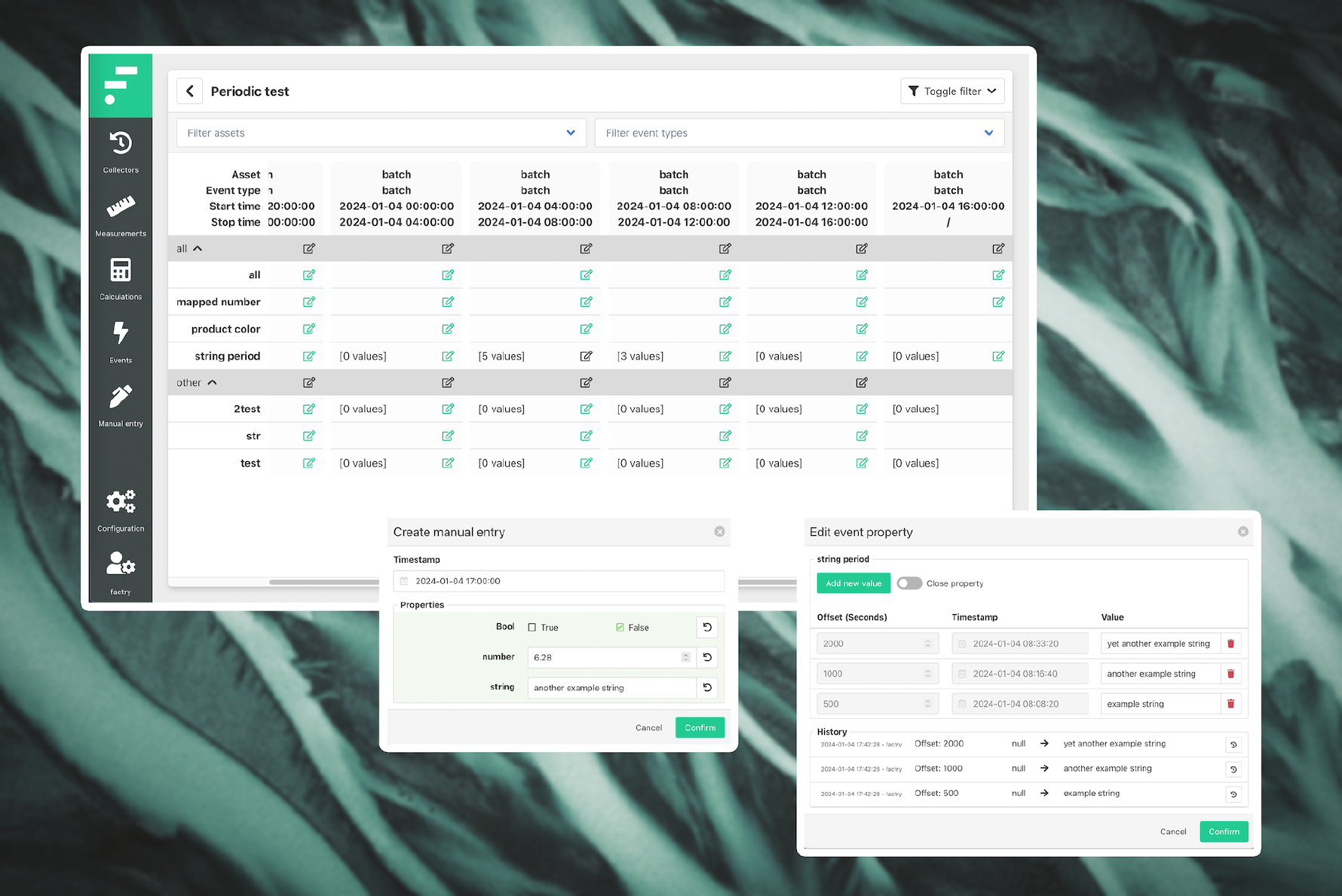 Enhanced manual data entry in Historian v6.3