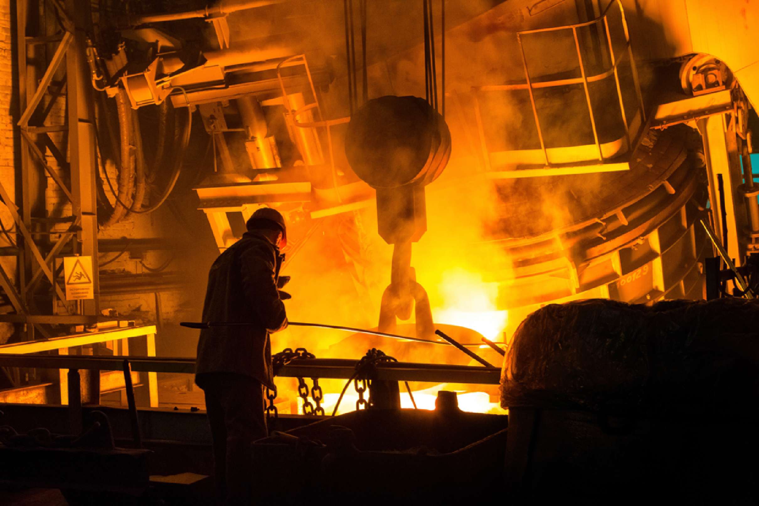 The steel industry is taking a punch from high energy prices